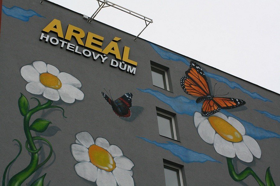 Malba na fasádu Ostrava