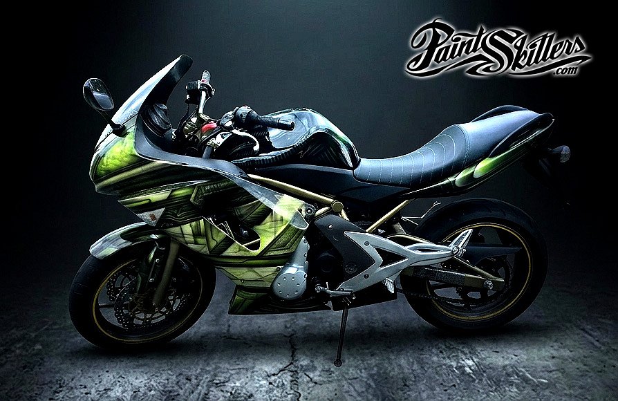 Alien moto Kawasaki ER-6f