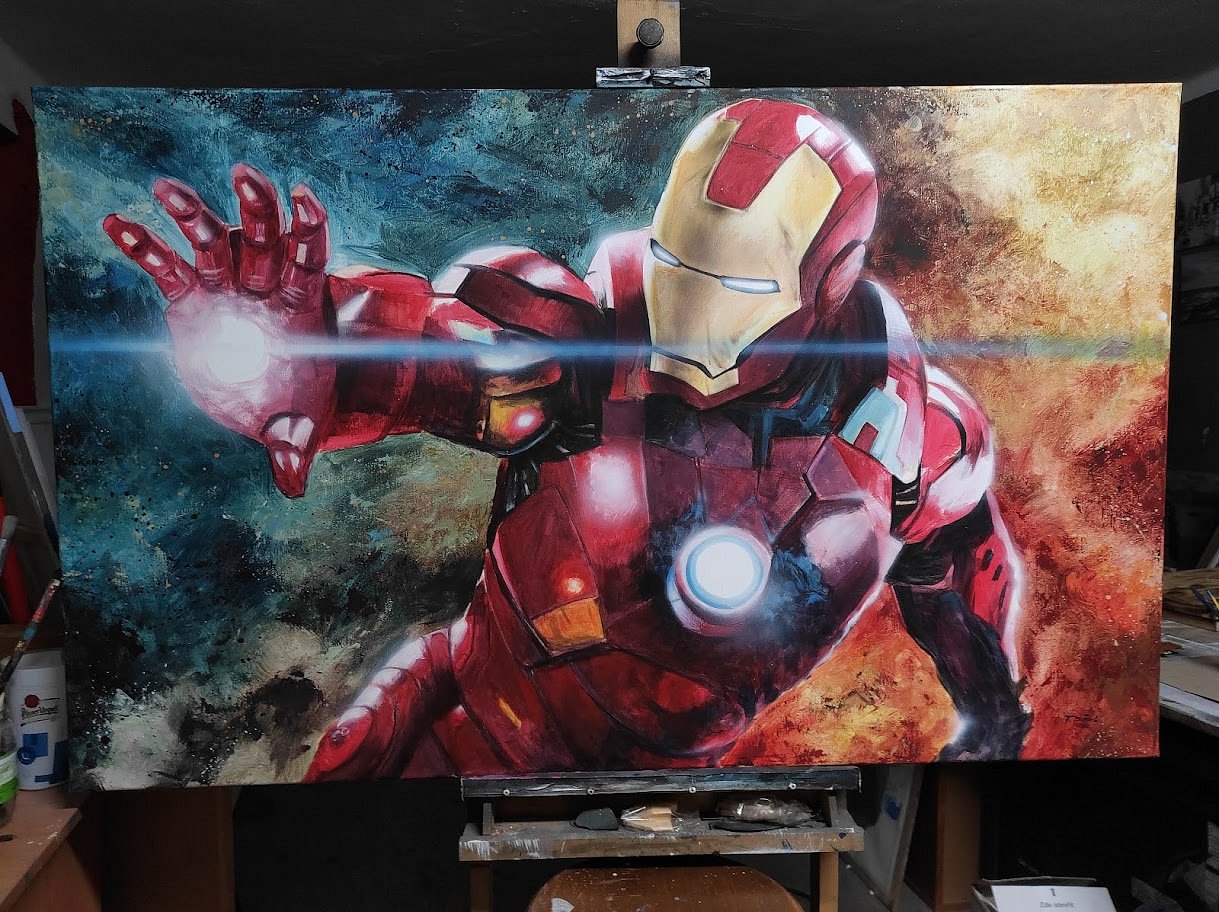 Ironman obraz na zakázku