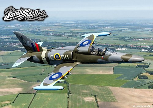 Spitfire kamufláž na L-159